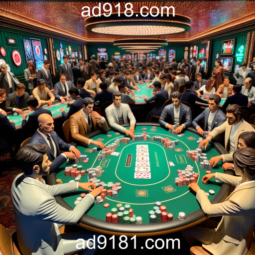 Descubra o Mundo do Poker em ad918.com